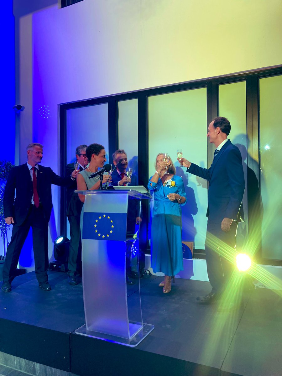 73 years after the #SchumanDeclaration, we are proud of what we have achieved. In the face of contemporary challenges, we are reminded that only through unity and solidarity are we able to maintain the European project. Jamaica remains a solid EU development partner. 

#EuropeDay