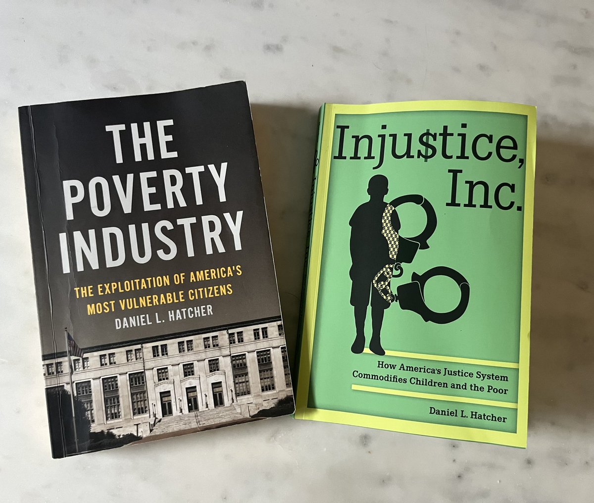 FilesToFaces's tweet image. #ThePovertyIndustry and #InjusticeInc by Daniel Hatcher provide critical examinations of how #corporategreed and #corruption are undermining justice and fairness for our vulnerable populations. Powerful and eye-opening.