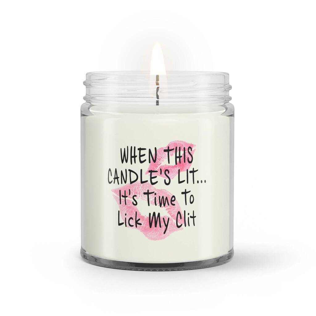 Make your loved one smile with a special present just for them. 
Funny Candle Gift For Her When This Candle's Lit It's Time To Lick My Clit.
Get creative with your gift-giving at Funcleshop.
#GiftsForHer #GiftIdeas #GiftsForWomen #WomensGifts #PresentForHer