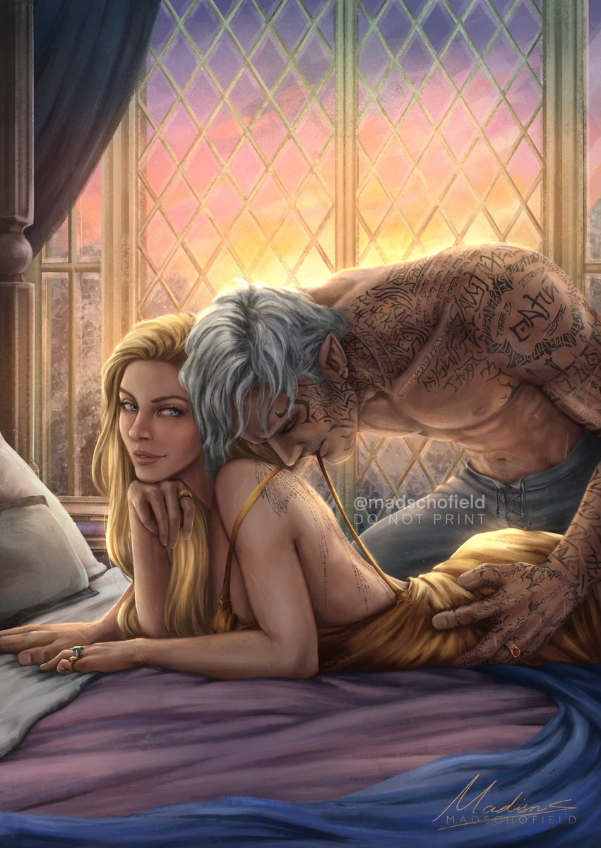 MadSchofield's tweet photo. 🔥Golden Opportunity 🦅

She knows what she’s doing 😏 

Characters by: Sarah J. Maas
Book series: Throne of Glass 

#sjm #throneofglass #fanart #KoA #rowaelin #thatgodsdamnednightgown https://t.co/Ok9bFTIg3P