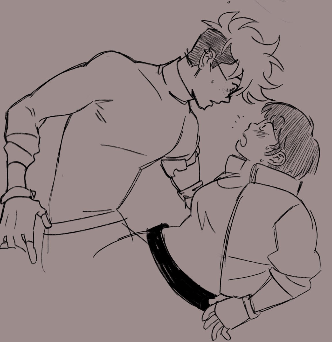 ive had the promare au worms in my brain for so long and im finlly getting them out