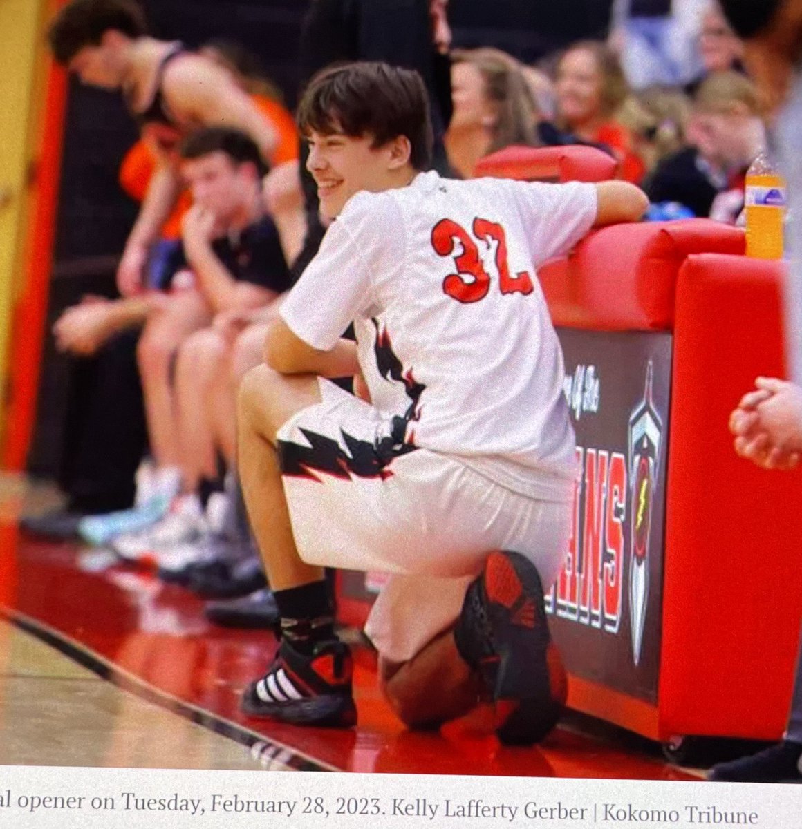 <a href="/rose_indiana85/">Ms. Phelps</a> If <a href="/CoachWonnell/">Bob Wonnell</a> can make a young basketball player smile ear to ear just think what he can do for the whole school! 👏👏👏