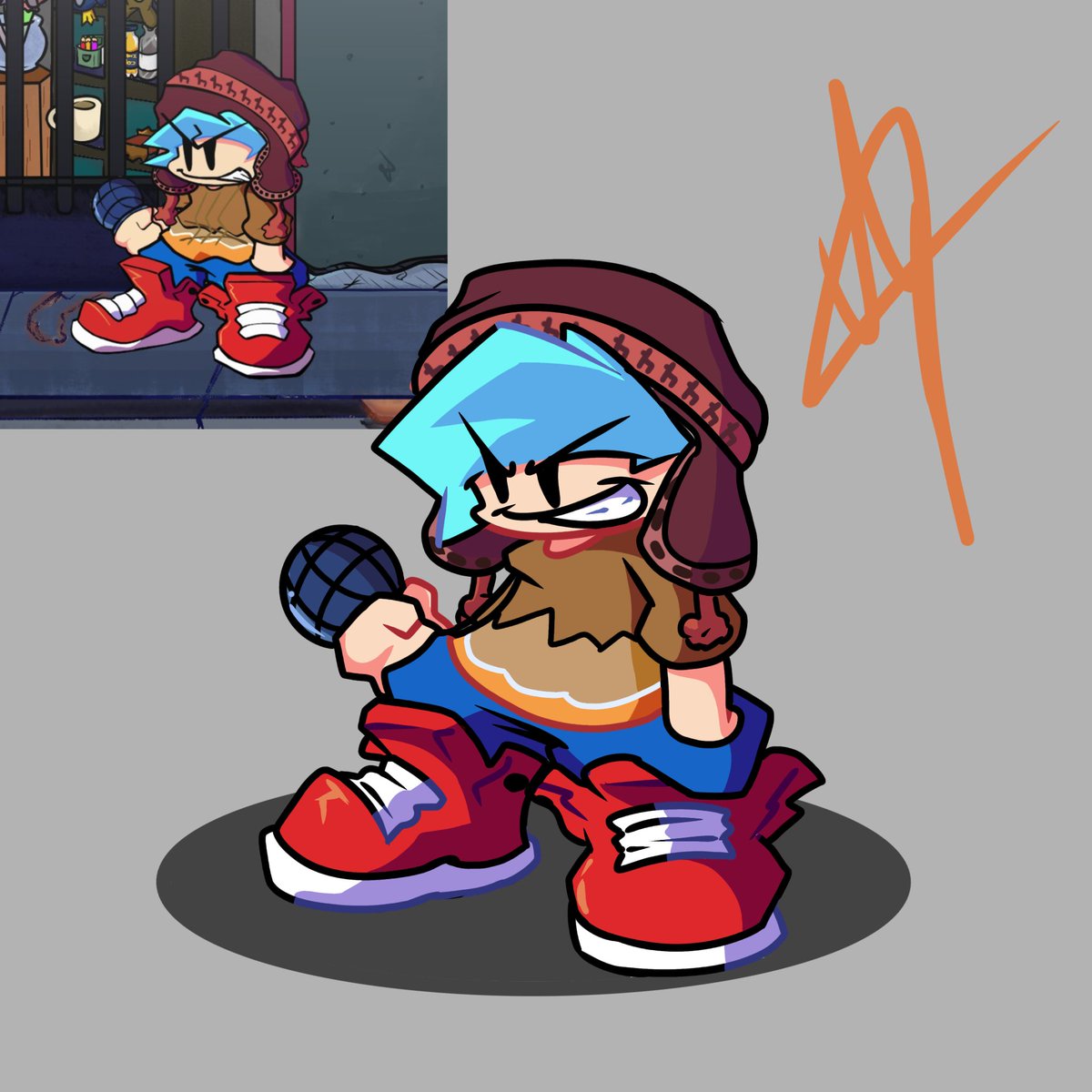 manueltheart's tweet photo. Buenas pe causa
Gaaaaaaaa
Aquí dejando pa q su equipo siga adelante con el mod de fnf
Un pequeño fan art o pose mi causa suerte en el mod //
Buenas espero q le guste el concepto para su mod de Perú 
@FridayDNT 
#fanart #Concept #fridaynightfunkin #digitalart https://t.co/oL77F5FHGv