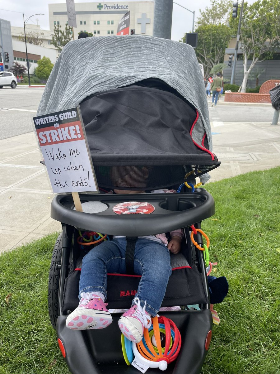 This is us…on strike. #thisisus #wgastrike #wgastrong