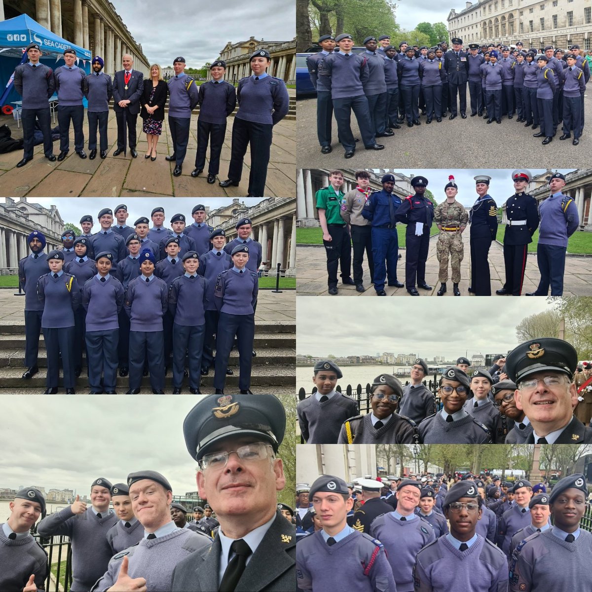 56(Woolwich) Squadron ATC - RAFAC (@56squadron) on Twitter photo A very big BZ to <a href="/SeaCadetsLondon/">London Area SCC</a> on thier #Coronation Parade and thank you for the invitation to join you <a href="/orncgreenwich/">Old Royal Naval College</a>. <a href="/SASeaC/">Sasea-chan</a> <a href="/SJALondonYouth/">SJA London and South Youth</a> <a href="/MPSCadets/">MPS Cadets</a> <a href="/LFBFireCadets/">🚒 LFB Fire Cadets 🚒</a> <a href="/GLSEACF/">Greater London SE Sector ACF</a> <a href="/aircadetslaser/">Air Cadets LaSER</a> <a href="/YOULondon1/">YOU London</a> <a href="/GLRFCA/">Greater London RFCA</a> <a href="/OCLondonWing/">OC London Wing RAFAC</a> <a href="/aircadetslaser/">Air Cadets LaSER</a> <a href="/ComdtAC/">Commandant RAF Air Cadets</a> <a href="/LondonAirCadets/">London Air Cadets</a> A very big BZ to <a href="/SeaCadetsLondon/">London Area SCC</a> on thier #Coronation Parade and thank you for the invitation to join you <a href="/orncgreenwich/">Old Royal Naval College</a>. <a href="/SASeaC/">Sasea-chan</a> <a href="/SJALondonYouth/">SJA London and South Youth</a> <a href="/MPSCadets/">MPS Cadets</a> <a href="/LFBFireCadets/">🚒 LFB Fire Cadets 🚒</a> <a href="/GLSEACF/">Greater London SE Sector ACF</a> <a href="/aircadetslaser/">Air Cadets LaSER</a> <a href="/YOULondon1/">YOU London</a> <a href="/GLRFCA/">Greater London RFCA</a> <a href="/OCLondonWing/">OC London Wing RAFAC</a> <a href="/aircadetslaser/">Air Cadets LaSER</a> <a href="/ComdtAC/">Commandant RAF Air Cadets</a> <a href="/LondonAirCadets/">London Air Cadets</a>