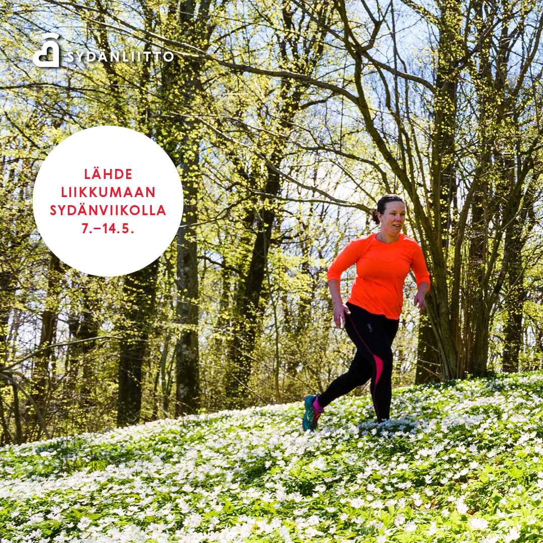 Hyvää aurinkoisena alkanutta Unelmien liikuntapäivää! ☀️ Päivä on mitä mainioin lisä liikuntateemaiseen Sydänviikkoomme. Millaiseen liikuntamuotoon sinä ajattelit tarttua? 👉 sydanviikko.fi #sydänviikko #unelmienliikuntapäivä