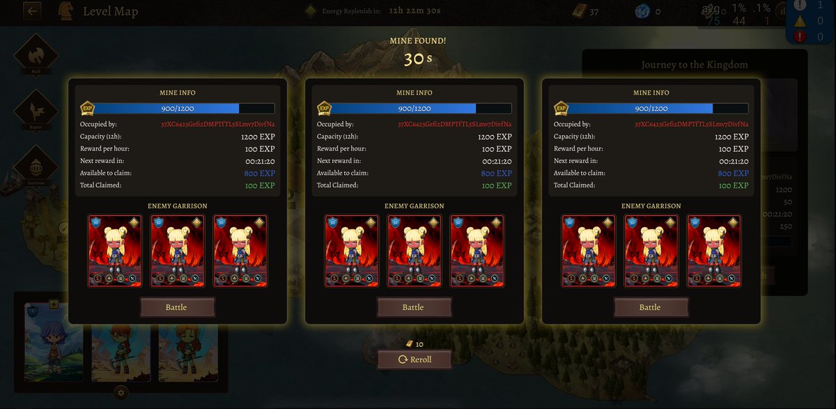 Snatching Mode

Snatching is the second part of Campaign and it's the most fun and competitive part. The whole idea revolve around snatching is players can rob or hijack other players resource points, leading into a strategic game between attacking and defending your own.