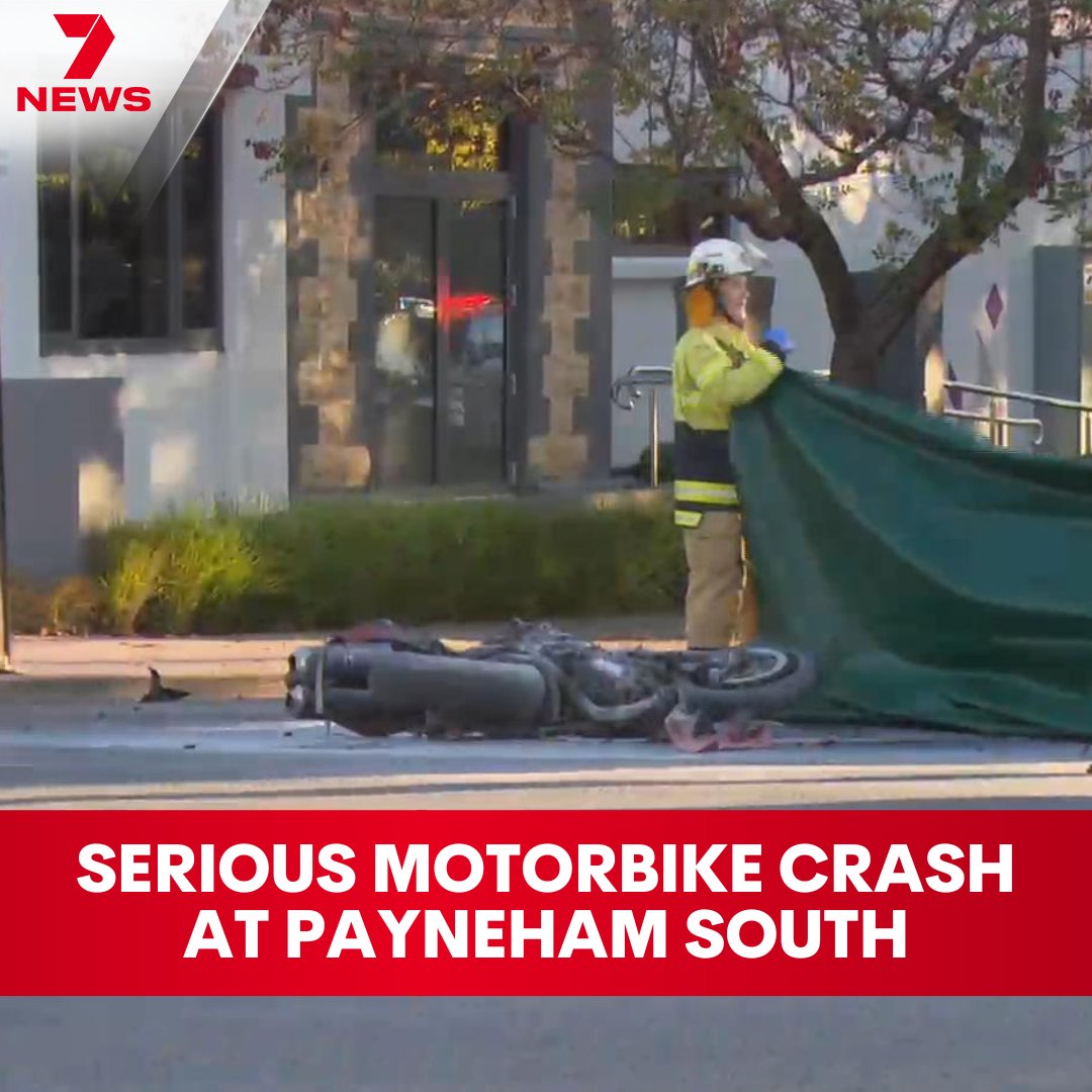 7NEWS Adelaide on Twitter "BREAKING A motorcycle and car have