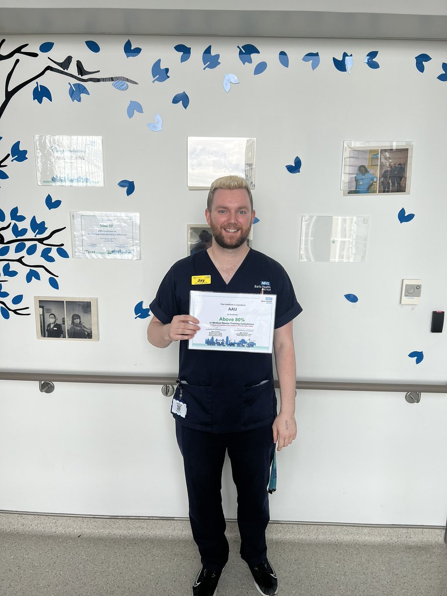 Barts Medical Device Training Team (@bhtdeviceteam) on Twitter photo A year has passed since the RLH Medical Device Training Compliance Improvement Project was started! A huge #patientsafety achievement. Congratulations to AAU for working with Mike from the Medical Device Team to achieve over 80% ππ» <a href="/RTeamaau/">#Team_AAU_RLH</a> @RoyalLondonHosp A year has passed since the RLH Medical Device Training Compliance Improvement Project was started! A huge #patientsafety achievement. Congratulations to AAU for working with Mike from the Medical Device Team to achieve over 80% ππ» <a href="/RTeamaau/">#Team_AAU_RLH</a> @RoyalLondonHosp