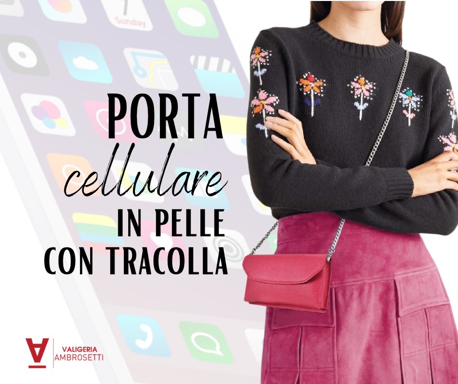 Arriva l’estate è si mettono in soffitta cappotti e borse grandi: dove si ripone, quindi, lo #smartphone? La #minibag Portacellulare in Pelle con Tracolla della #ValigeriaAmbrosetti è perfetta per l’estate: è glam e comoda!

Più info qui ► bit.ly/3plY5ep