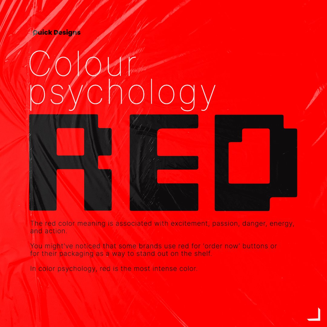Bczar_studio's tweet image. Psychology behind the colour RED!
#red #colour #redcolour #psychology #colourpsychology #colourred