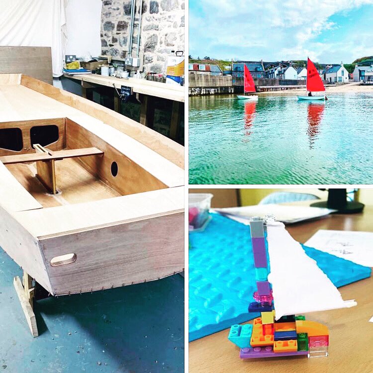Boats, boats, boats! 😍 A new project for our volunteer boatbuilders, sailing sessions & theory- all in a days work yesterday 🥰 If you’d like to get involved in any of our activities please get in touch! ✉️ For full details please visit our website at cullenseaschool.co.uk
