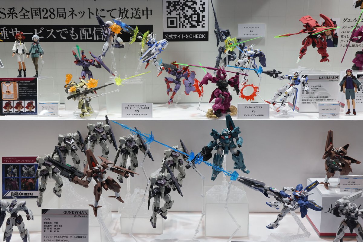 圖 靜岡模型展 水星魔女名場景大集合