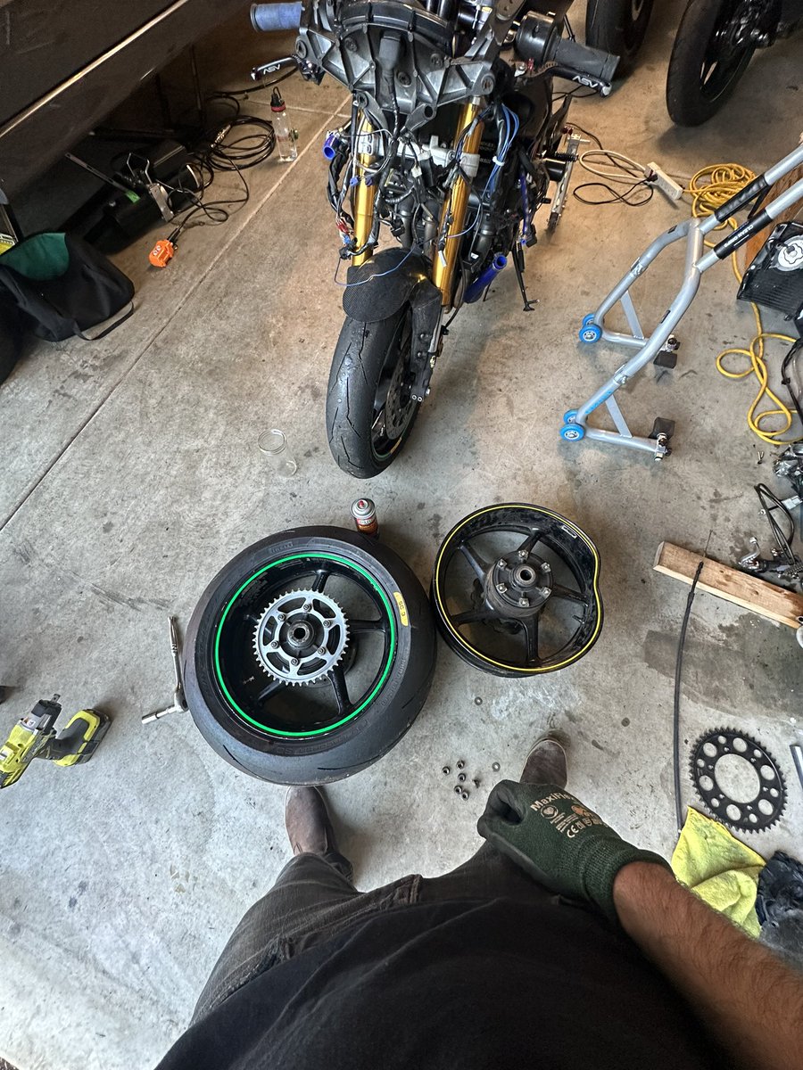 Mad dash prep before season officially starts. Most in depth build I’ve attempted, starting with a bare frame.