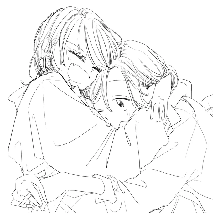 狙ってないのに先月描いたのとまったく同じ絵になっちゃったやつ置いちゃお
