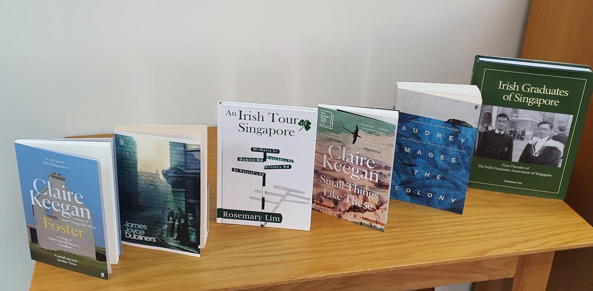 IrlEmbSingapore's tweet photo. Ambassador McGrath was delighted to visit Punggol Regional Library. It is an amazing facility and community resource. @IEAmbSingapore donated six new Irish books to add to NLB’s collection.

Thanks to @nlbsingapore for hosting us, especially Brennan, Soh Lin Li &amp; Shirley https://t.co/a5axklyYSm
