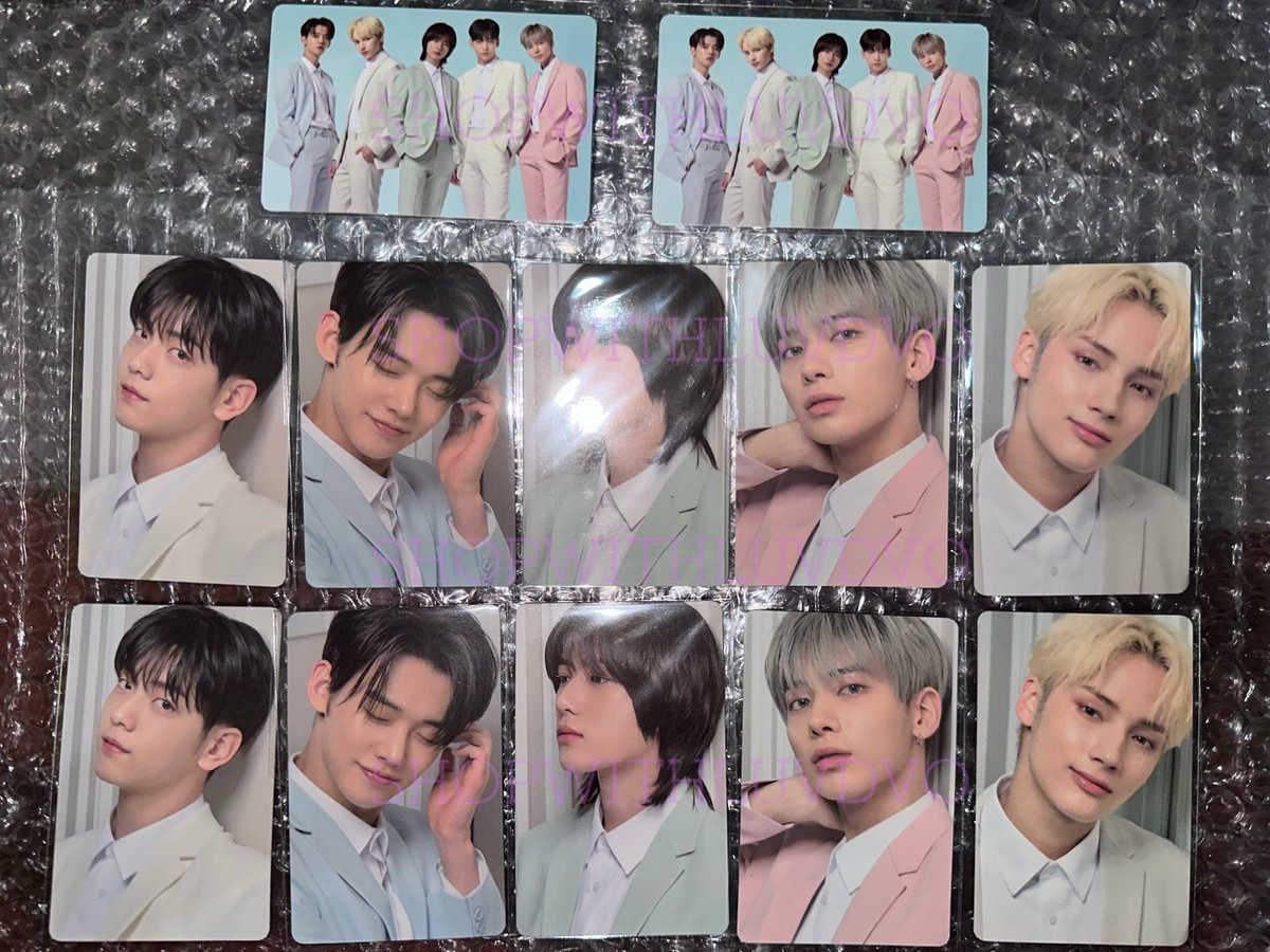 shopwithluvdvo's tweet photo. WTS LFB PH onhand

Decluttering mds 💜

TXT Japan photocards 
- forgot where I got these from but it was a make up brand (plus Kai mini stand)

₱500 each set

MOP: BDO https://t.co/NB4EMBAy4l