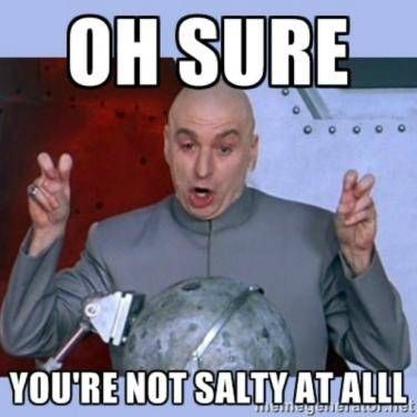 You think you're salty? 🧂Well, let me tell you, you're definitely not salty enough 🫥 #HODL