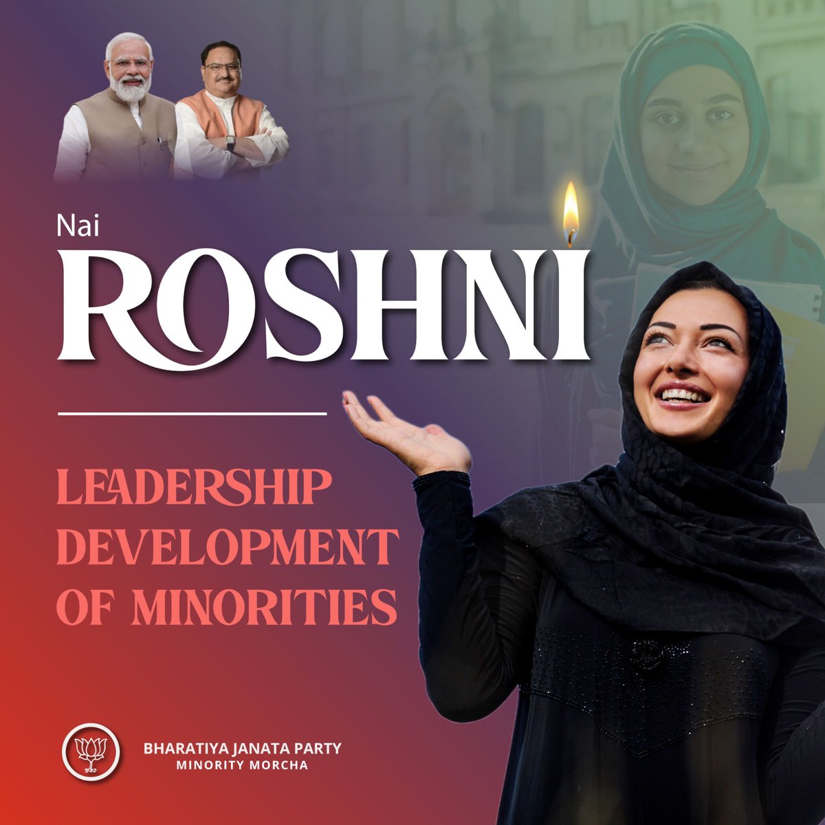 BJPMinMorcha's tweet photo. Nai ROSHNI https://t.co/YL3VkGqrjy
