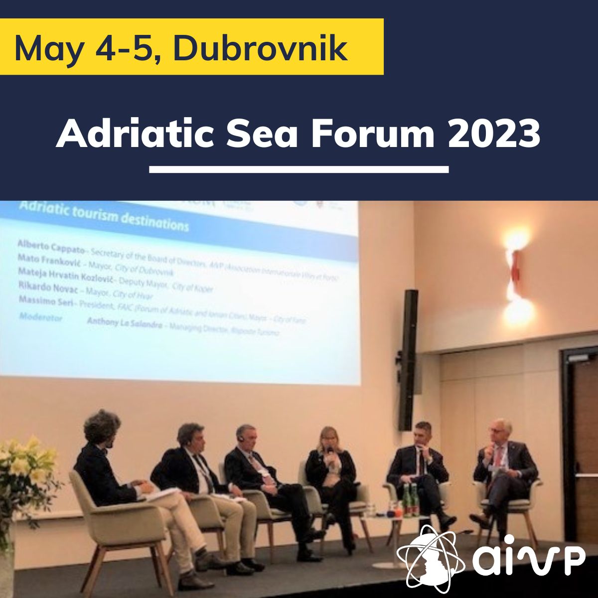 Alberto Cappato @aktogenova, Secretary of the Board of Directors, AIVP was at @AdriatiSeaForum for a debate about Adriatic tourism destinations

➕ swll.to/0L24fxi