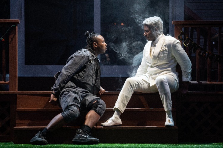 Theatre Is Easy (@theatreiseasy) on Twitter photo FAT HAM is a Theasy Best Bet! "You'll laugh, cry and maybe even sing along with Juicy and his hot mess of a family in this comedy, based on Shakespearean tragedy but much Blacker, queerer, and shorter." <a href="/FatHamBway/">Fat Ham Broadway</a>
Review: theasy.com/Reviews/2023/F⦠FAT HAM is a Theasy Best Bet! "You'll laugh, cry and maybe even sing along with Juicy and his hot mess of a family in this comedy, based on Shakespearean tragedy but much Blacker, queerer, and shorter." <a href="/FatHamBway/">Fat Ham Broadway</a>
Review: theasy.com/Reviews/2023/Fā¦