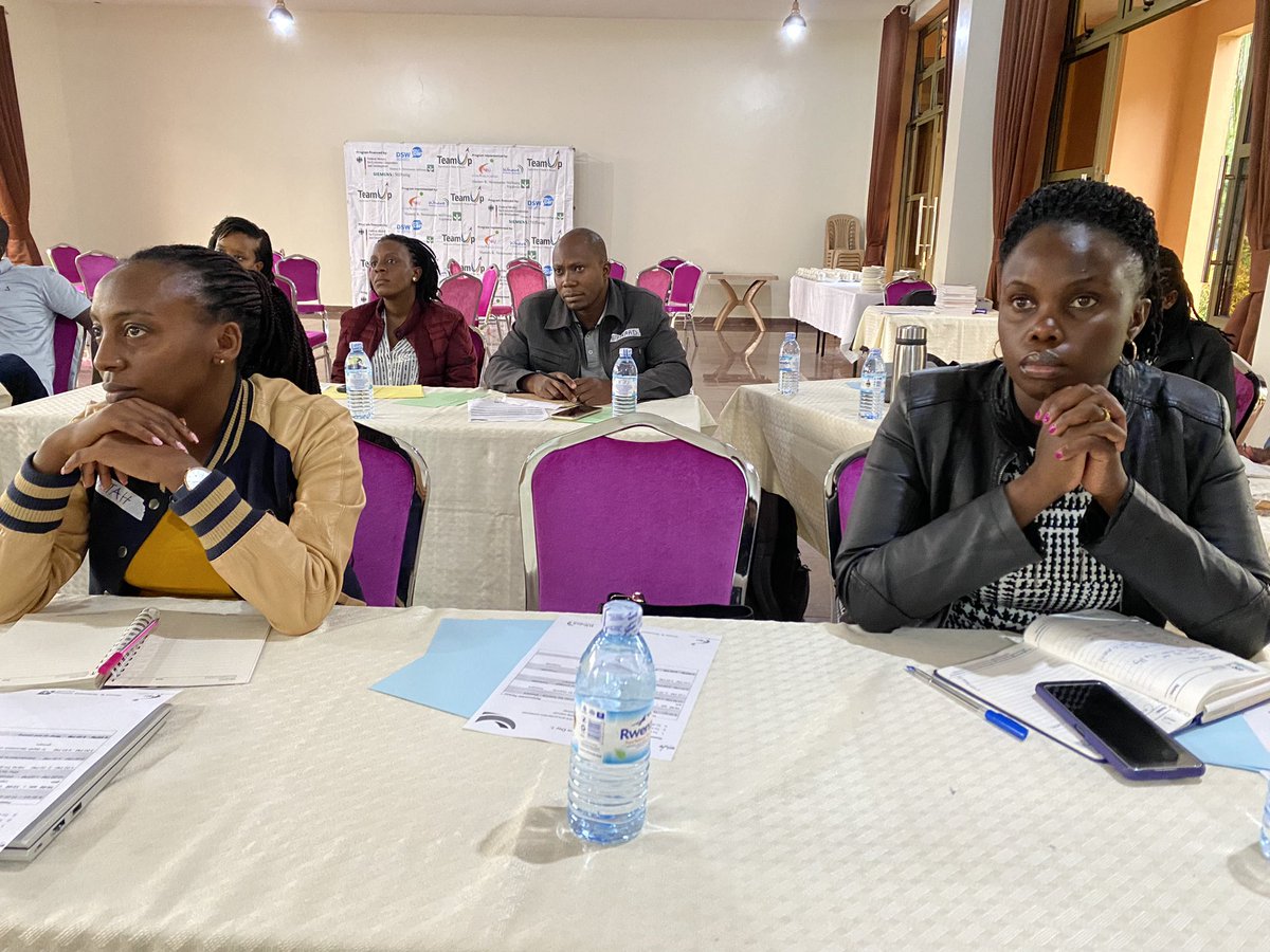 TeamUpUG's tweet photo. Happening now: @TeamUpUG is conducting a data management training for her teams from @Whave_Solutions, @HRNStiftung and @action4hU. They will gain a better understanding of data management and protection measures. #Uganda #DataManagement #CapacityDevelopment #Mityana https://t.co/9nOOk8RLDz