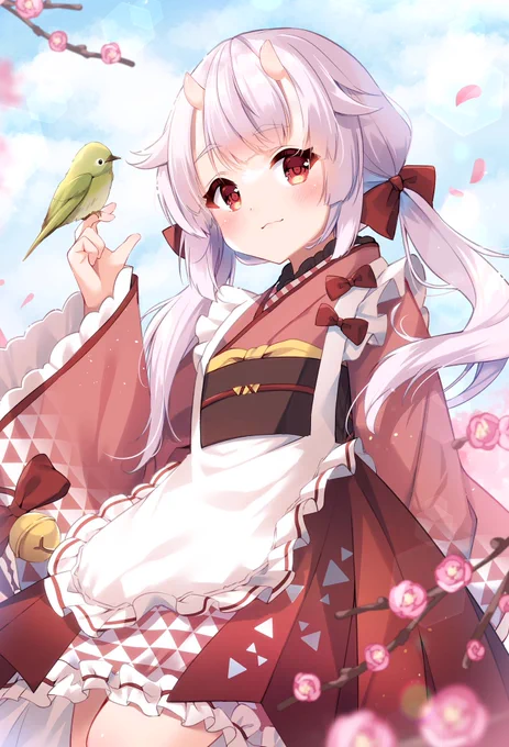 #メイドの日  和メイド鬼ロリVtuberです