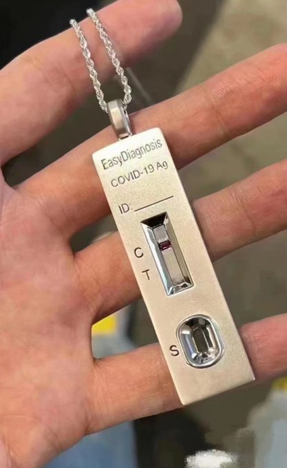 In fairness, a lucky COVID test amulet is a lot more scientific than a lot of the public health policy