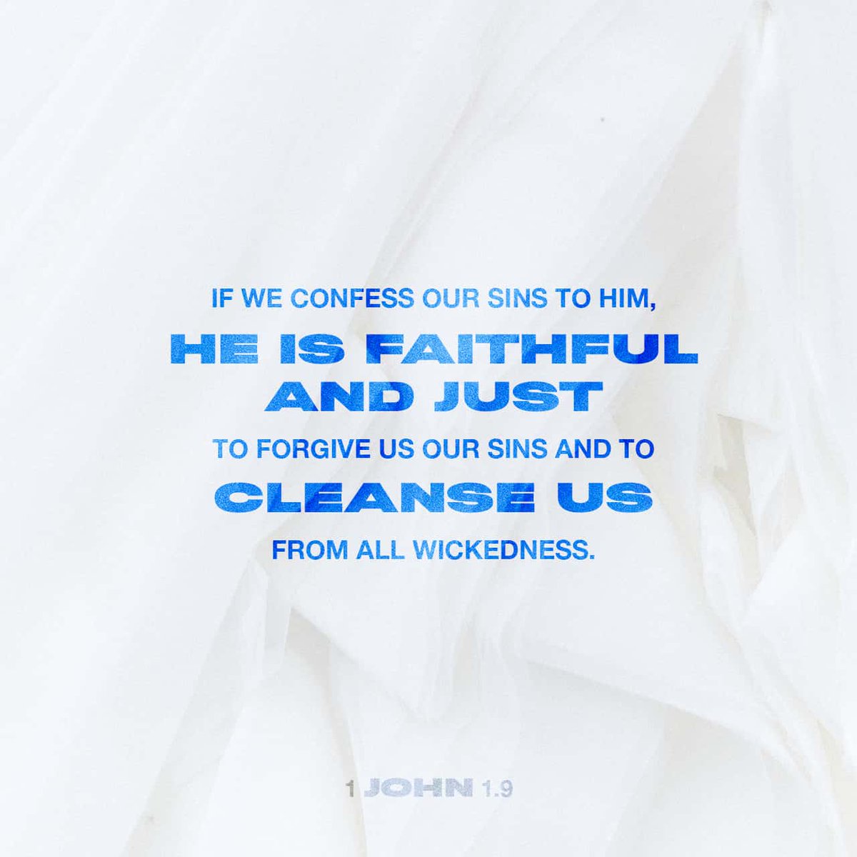 edgra4207's tweet photo. "If we confess our sins, he is faithful and just to forgive us our sins, and to cleanse us from all unrighteousness.
#1John1:9 #BlessHisName https://t.co/tjJBSk7mdR
