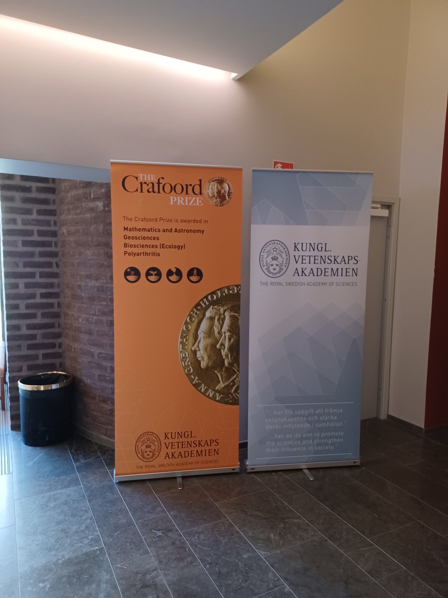 NoahHensen's tweet photo. Today's kickass science is following the Craford symposium together with most of my @JohannessonLab colleagues @ScienceAcad_swe! Looking forward to hearing all about #speciation! 

#KickAssScience #phdlife https://t.co/i9twUUzJXZ