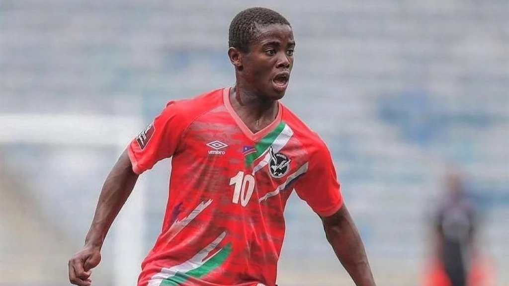 Prins Tjiueza I @Offical_NFA 🇳🇦
Club: KF Liria
D.O.B: 12/03/02
Position: Midfielder
Transfer Value: €25k
Stats:
4 caps for Namibia
2018 COSAFA U17 Championship top goal scorer
#TeamBrave #Namibia #ProudlyNamibian