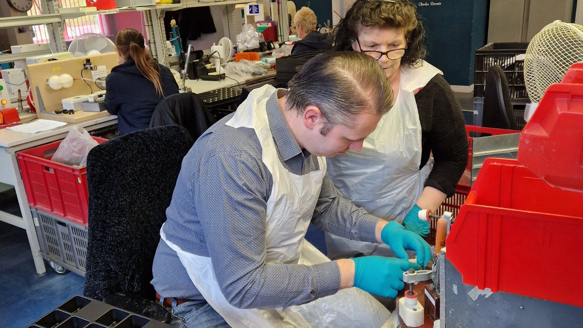 Last week we had a visit from our #Dutch #distributor, TIO Electric, a supplier of #switches, sensors and safety components who we have been working with since 1962.