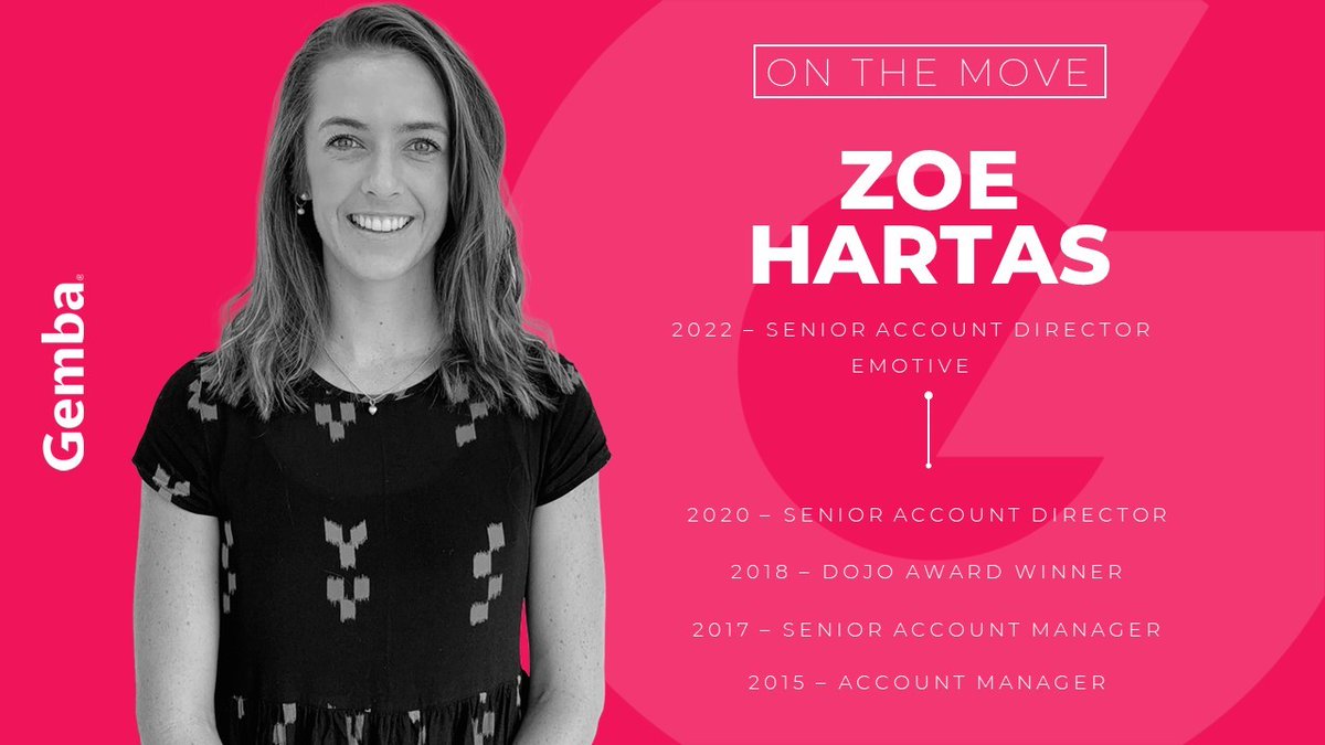 Zoe Hartas (<a href="/zc_109/">Zoé Hartas</a>) yours is a great <a href="/thegembagroup/">thegembagroup</a>  story.
It’s time to publicly celebrate your resignation and how grateful we are for your contributions.
Thank you and welcome to the Zenkai.
linkedin.com/pulse/celebrat…