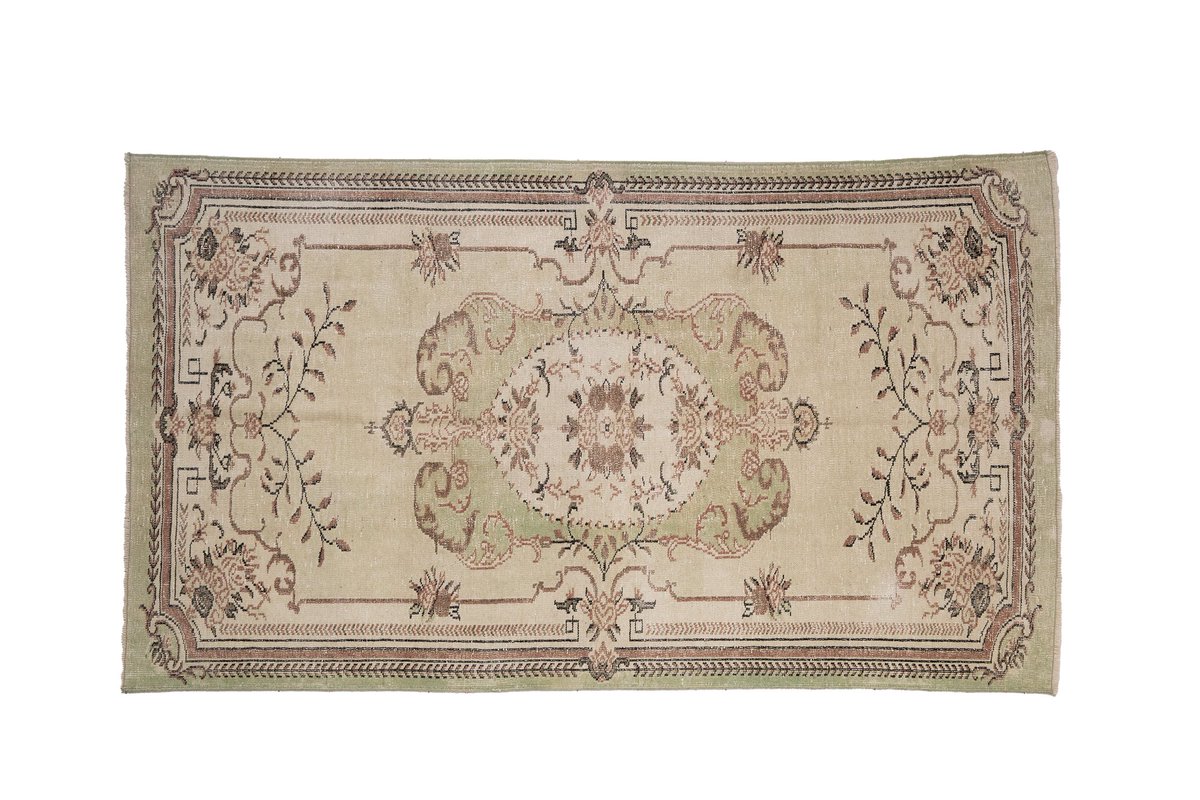 Transform your living space with a touch of history and culture! Check out my unique vintage Turkish rug on #Etsy and add a touch of timeless elegance to your home decor. #LUCAS #Gege #TedLasso #TexasHockey #turkishrug #handmaderug #oushakrug #carpet