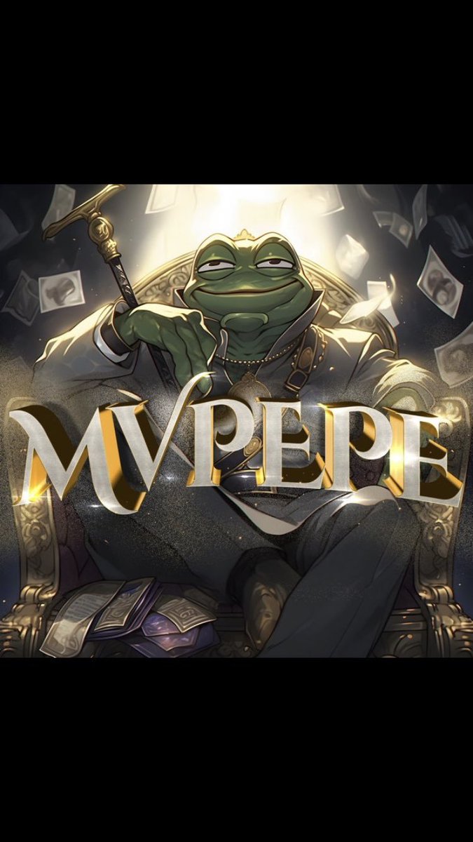 The_Doge_King_'s tweet photo. #MVPEPE will soon shock everyone ;)

we are not joking around, we are 100% convinced, 100% ready

get ready for huge reversal ;)

https://t.co/pq8W9T8zrv

https://t.co/W8OBs2Le13

#ETH #Ethereum #Pepe #BTC #Bitcoin #BNB #BSC #Binance https://t.co/5iwSoDkpvh