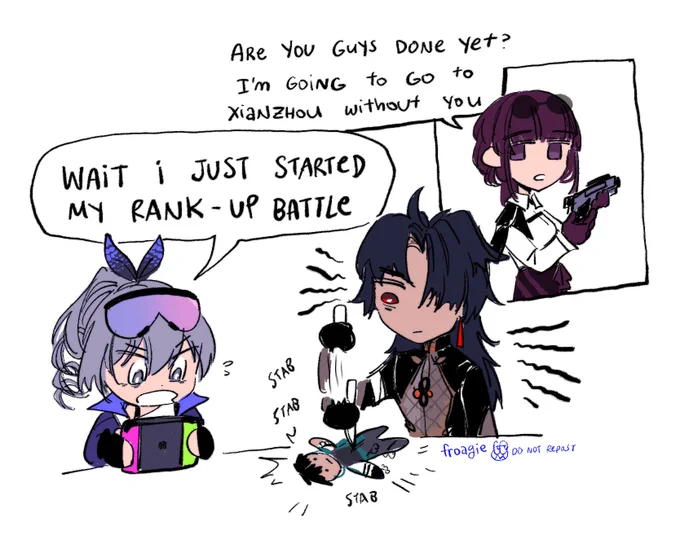 #honkaistarrail Nowhere to run