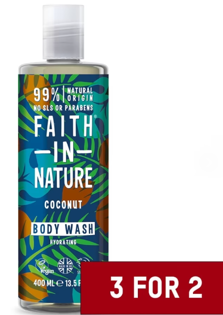 OxfamWinchester's tweet image. Our Faith in Nature Shampoo, Conditioner &amp;amp; Body Wash are on offer!
3 for 2 on the 400ml bottles.
Time to try a new flavour?
#FoundinOxfam #3for2