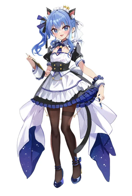 miComet x メイド #メイドの日 #miko_Art #ほしまちぎゃらりー