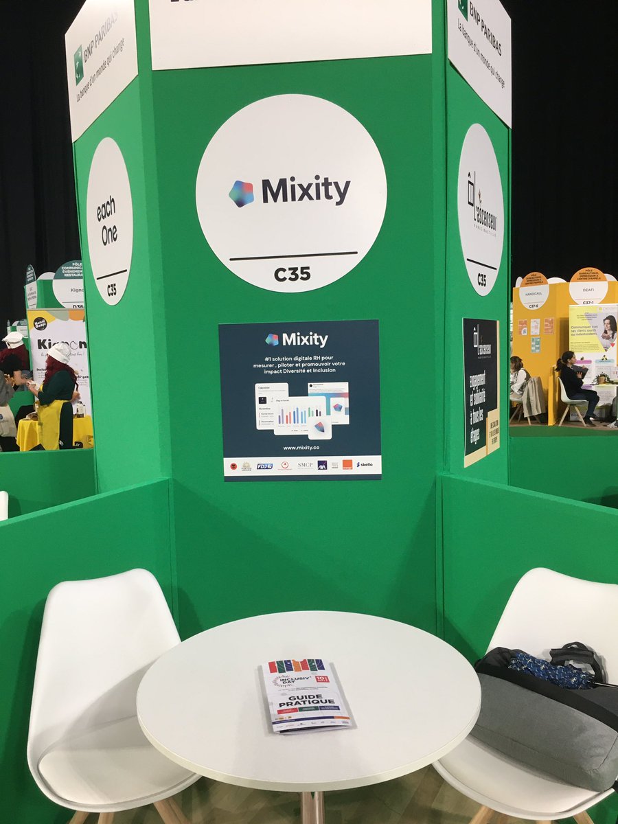 #Inclusivday 👉🏼 @Mixity_co avec @Nico_Sonnette sur la mesure de la #diversité et l’#inclusion dans les entreprises - et avec @BNPParibas pour la journée 😄 - #empreinte En savoir + mixity.co