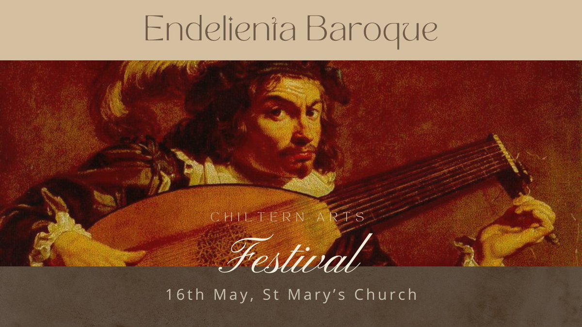 chilternarts's tweet photo. Experience the power & passion of #Restorationera stage works with
@Endel_Baroque's mind-blowing performance of "Suites Caroline: Restoration Dances" at the @ChilternArtsFestival on 16th May. https://t.co/Jp6yigo4VN. @stmaryswendover
#artsandentertainment #musicfestival https://t.co/kH5QrQJgS1