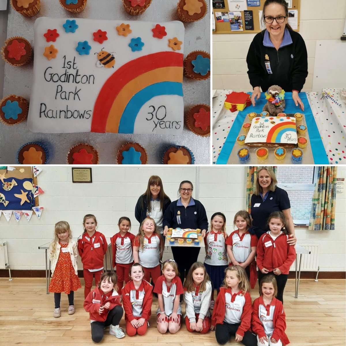 Happy 30th Birthday today 1st Godinton Park Rainbows! 🌈🎉🥳

#girlguiding #girlguidingkenteast #rainbows