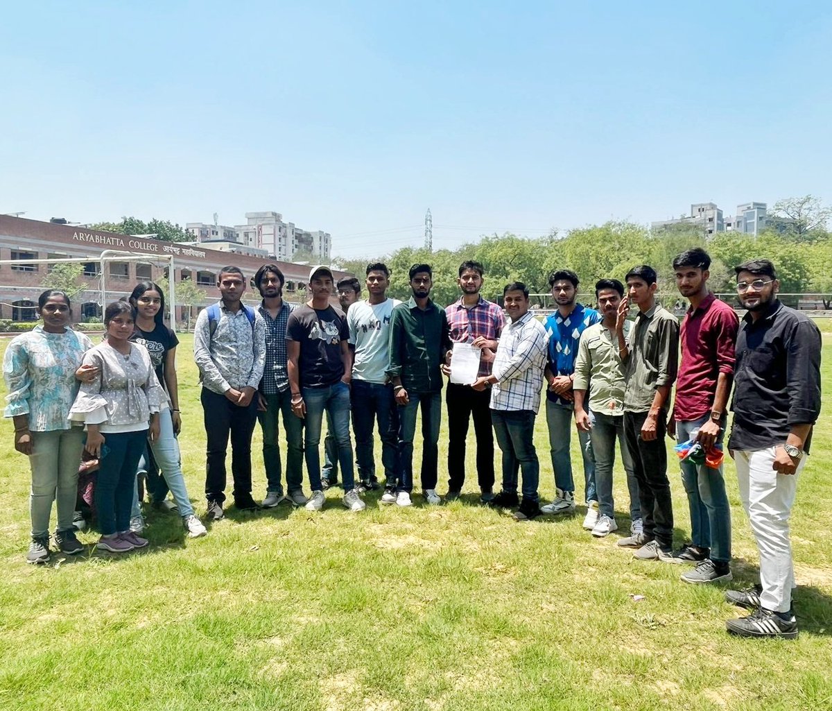 NSUI_Aryabhatta's tweet photo. Today, the NSUI college unit of Aryabhatta college were announced with the approval of Shri @GaurNsui and Delhi NSUI President Shri @Kunalsehrawat8 https://t.co/u6LbvjR1AL