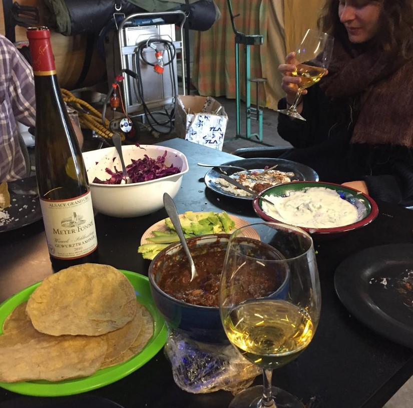 Gewurztraminer is a perfect wine to accompany Mexican cuisine
#foodpairing #gewurztraminerlover #alsacegrandcru #wineckschlossberg #alsacerocks #drinkalsace #katzenthal #meyerfonne #mexicanfood