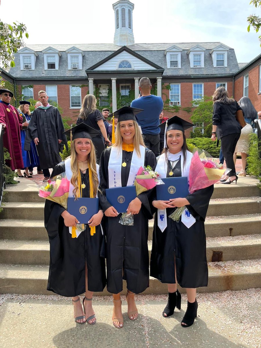 NPUSoftball's tweet photo. It was a beautiful day to have an early graduation for our seniors! 💙💛

#allin https://t.co/l31jkcGizU