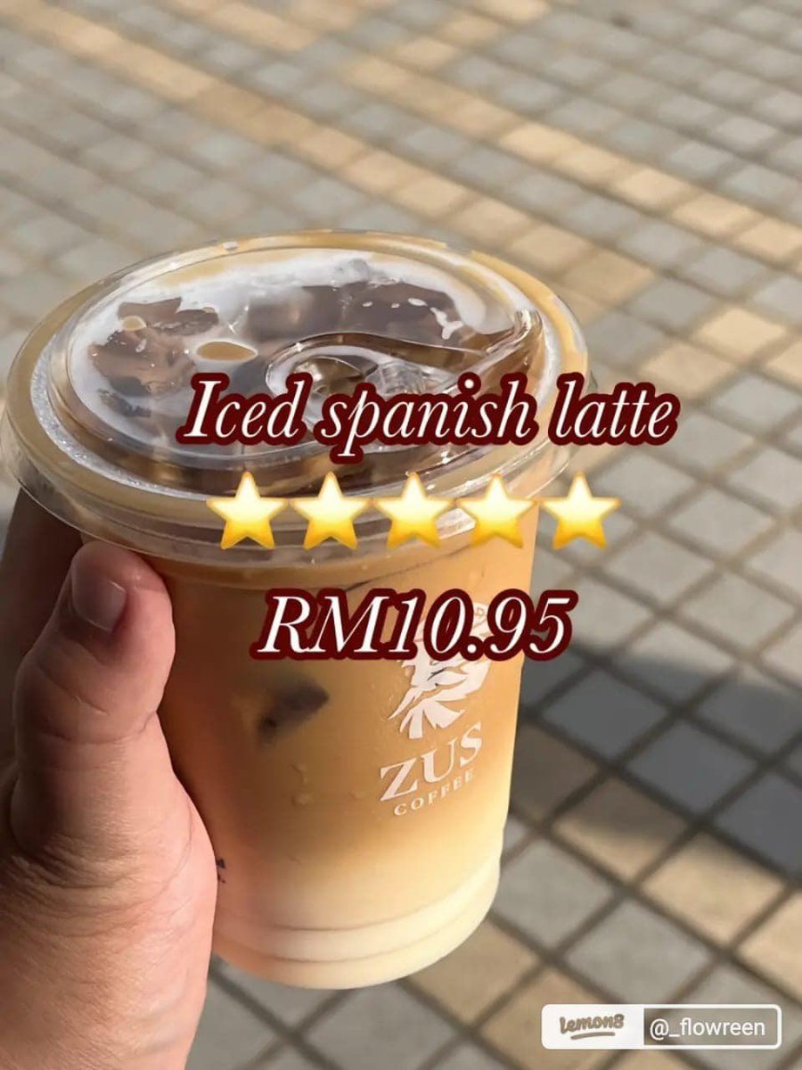 theiceraf's tweet photo. Betullah Zus lagi sedap dari Starbucks!! Yang blur, tak tahu nak order apa, meh aku share fav ramai orang beserta rating🌟

— thread https://t.co/Wp2VzxMhsf