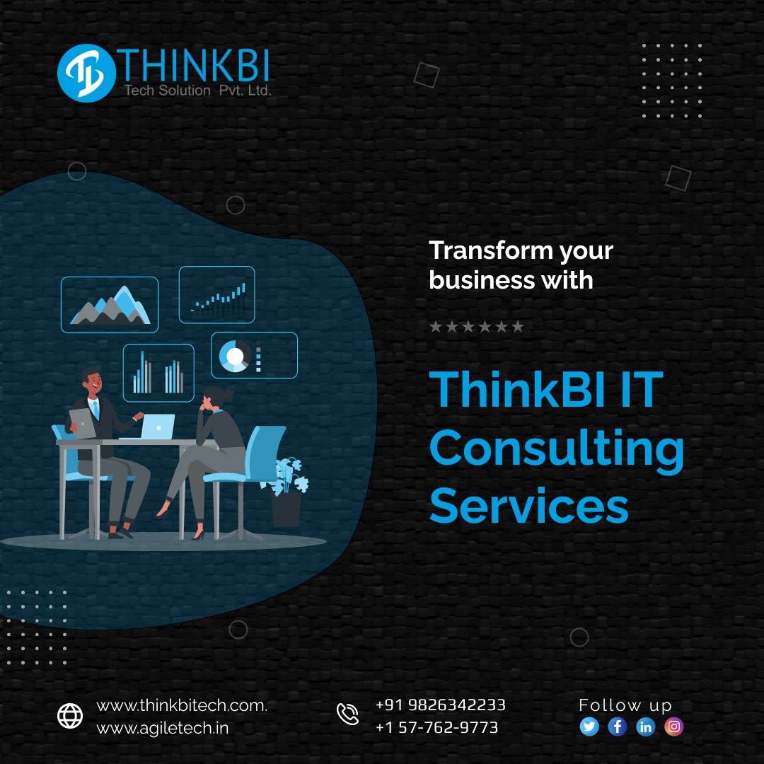 thinkbisolution's tweet photo. Unlock the full potential of your business with our top-notch #ITconsultingservices. From cost-effective solutions to cybersecurity, #ThinkBI has got you covered.  

 #nodejs #react  #100devs #code #Coding #BigData #Analytics #DataScience #AI #MachineLearning #IoT #Python https://t.co/Yj9V3M0K3Q