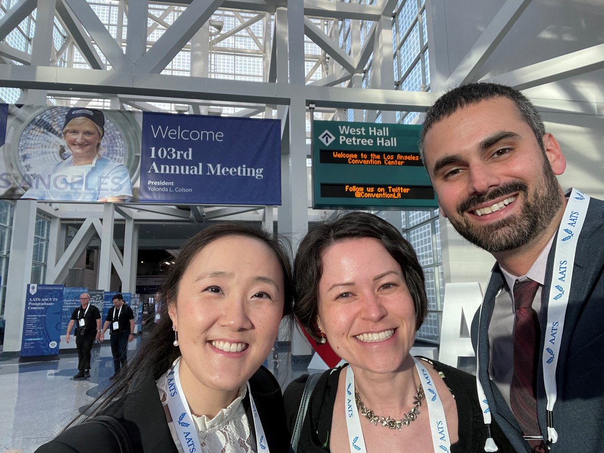 JVelottaMD's tweet photo. Congrats @SoraElyMD @kcbanks @dianahsumd @AATSHQ great poster presentations! Thanks @DoctorJSpicer for hanging out with our residents! @UCSF_EastBay @kpnorcal https://t.co/lDnu9zr7Mf