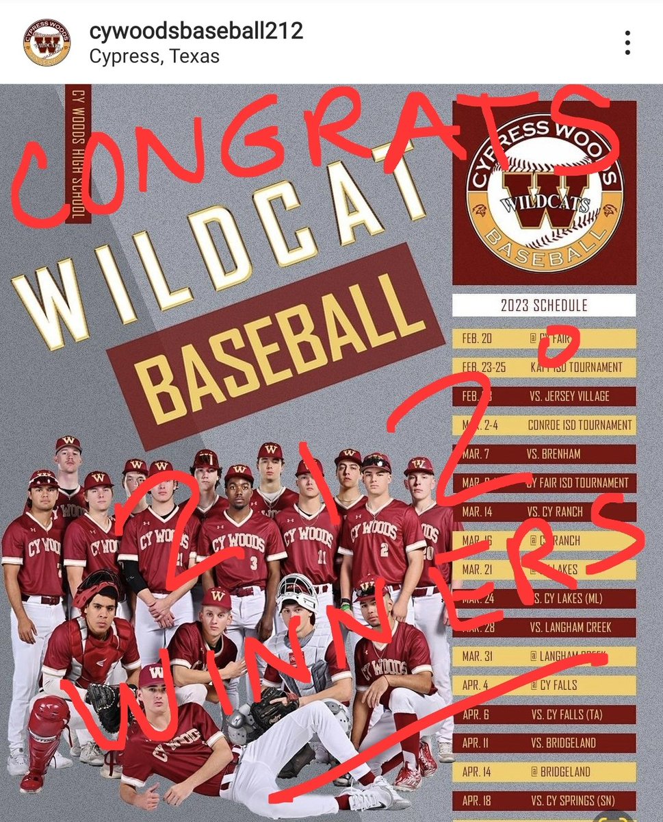 PSTXTwit's tweet photo. @CW_Athletics https://t.co/BOnUf9bJMe