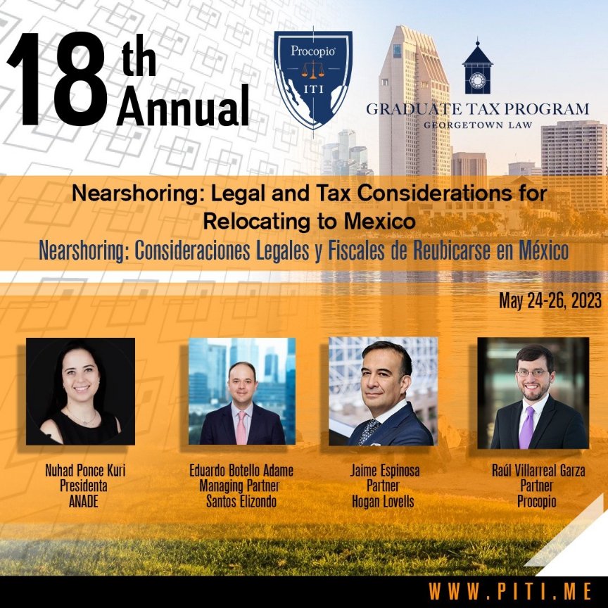 The Procopio International Tax Institute tweet media