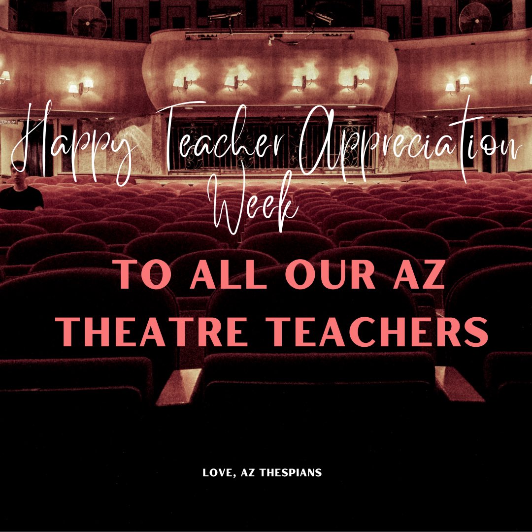 Happy Teacher Appreciation Week! 🎭